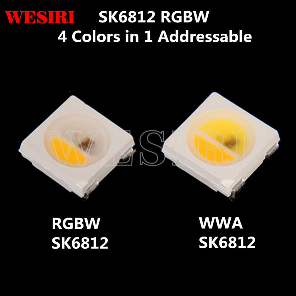 10  1000pcs SK6812 (WS2812B ) 4  1 LED RGBW WWA..